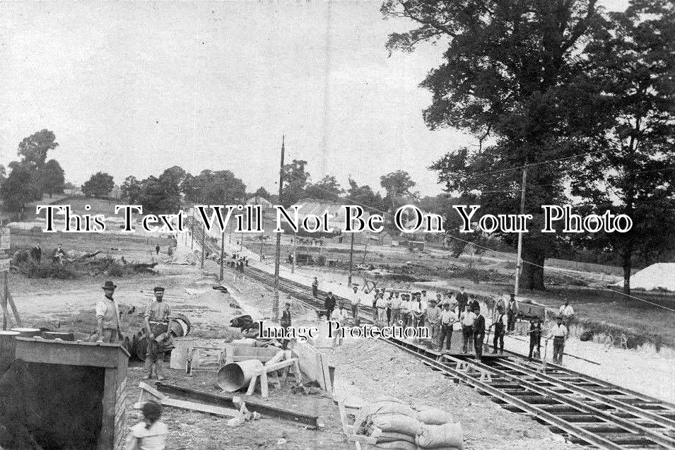 SU 716 - Laying Suburban Railway Track, Wallington, Surrey