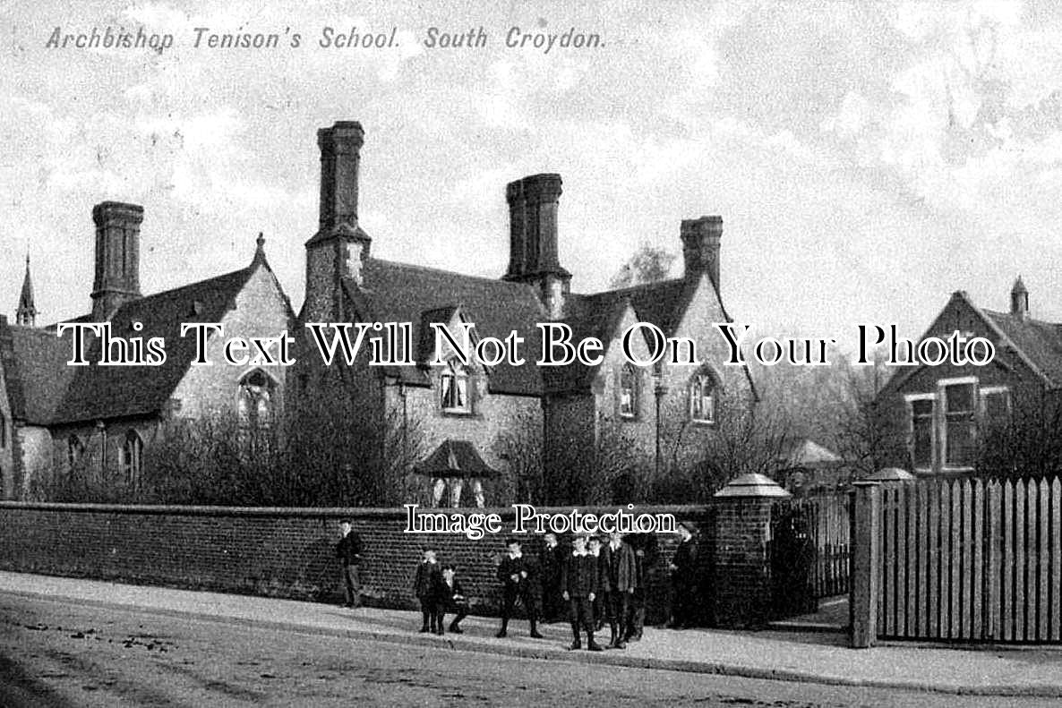 SU 73 - Archbishop Tenisons School,  South Croydon, Surrey c1906