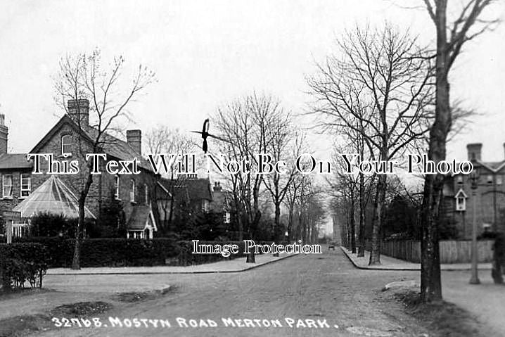 SU 74 - Mostyn Road, Merton Park, Surrey c1907