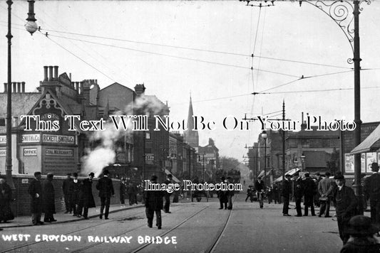 SU 744 - West Croydon Railway Bridge, Surrey