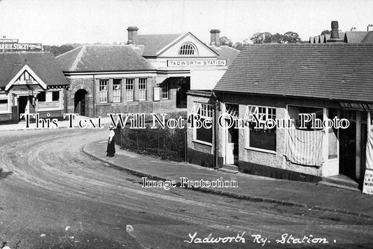 SU 842 - Tadworth Railway Station, Surrey