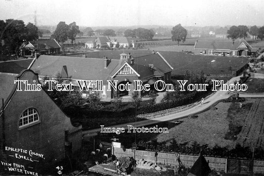 SU 898 - View Of Ewell Epileptic Colony From Water Tower, Surrey