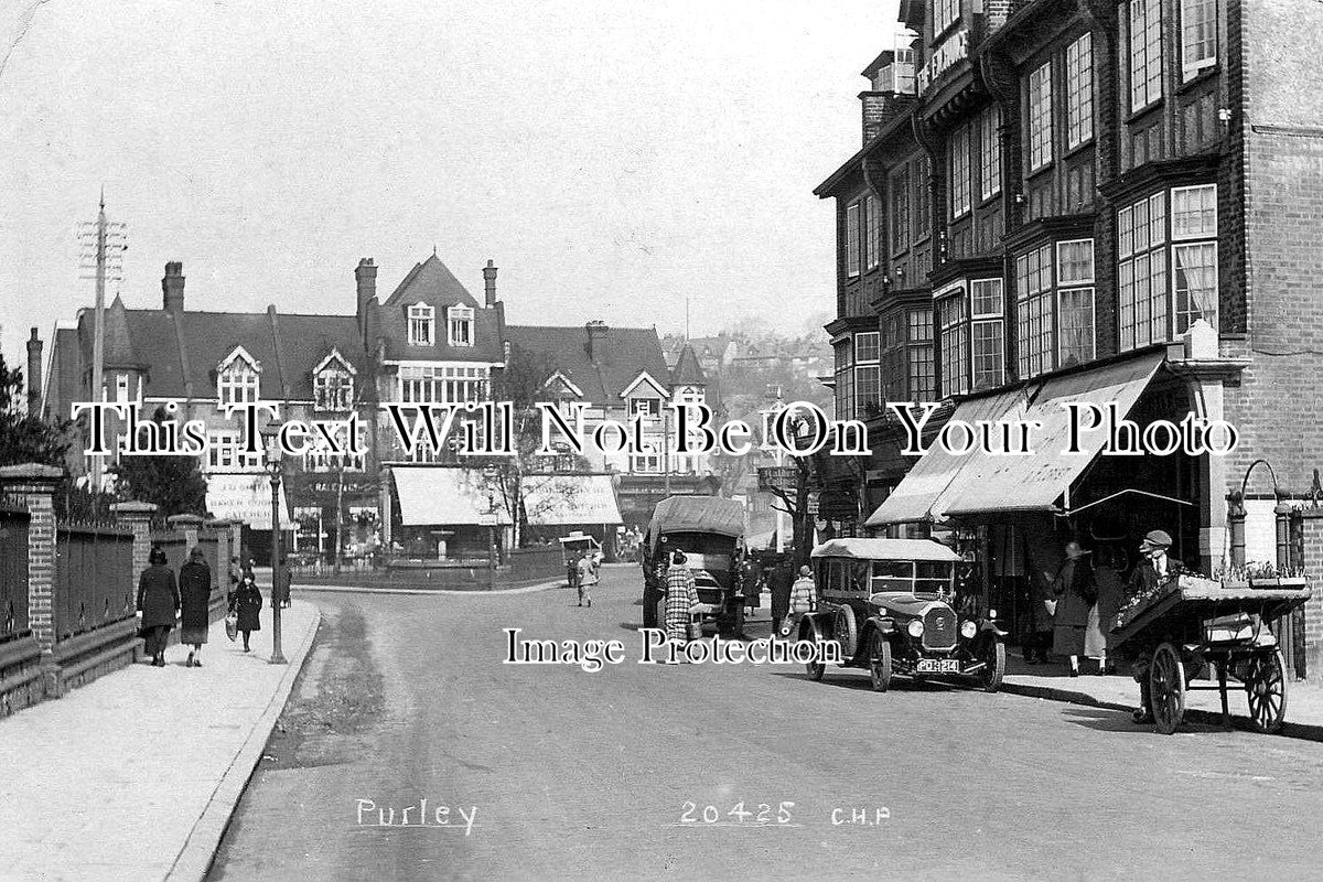 SU 95 - Purley, Croydon, Surrey c1926