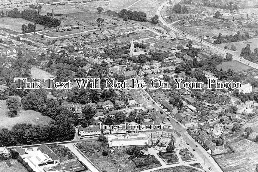 SU 953 - Cheam From The Air, Surrey