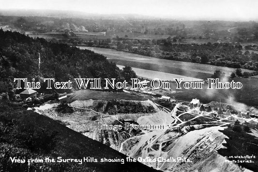 SU 964 - Oxted Chalk Pits, Woldingham, Surrey