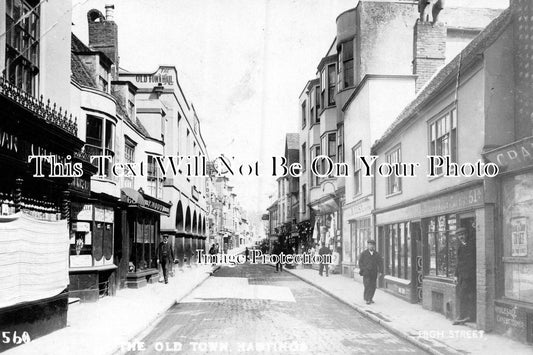 SX 1024 - High Street, The Old Town, Hastings, Sussex