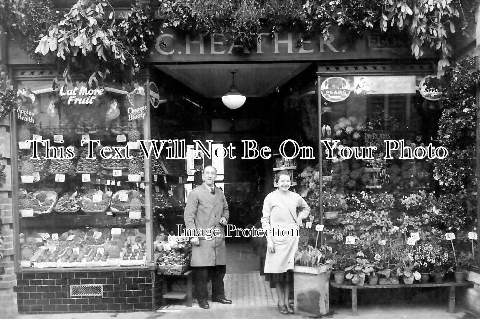 SX 1147 - C Heather Greengrocer Shopfront, Hove, Sussex