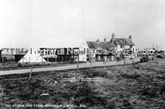 SX 1191 - The Stores & Farm, Winchelsea Beach, Sussex