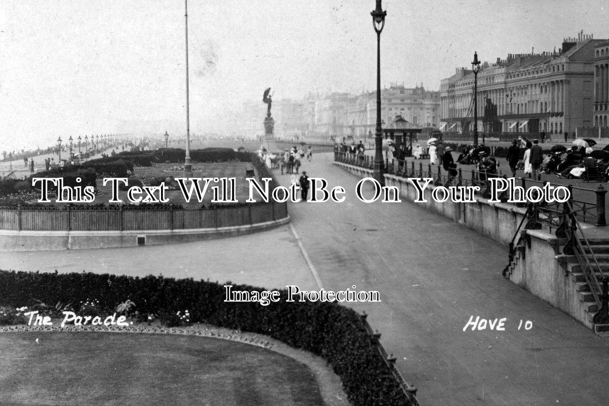 SX 1267 - The Parade, Hove, Sussex c1919