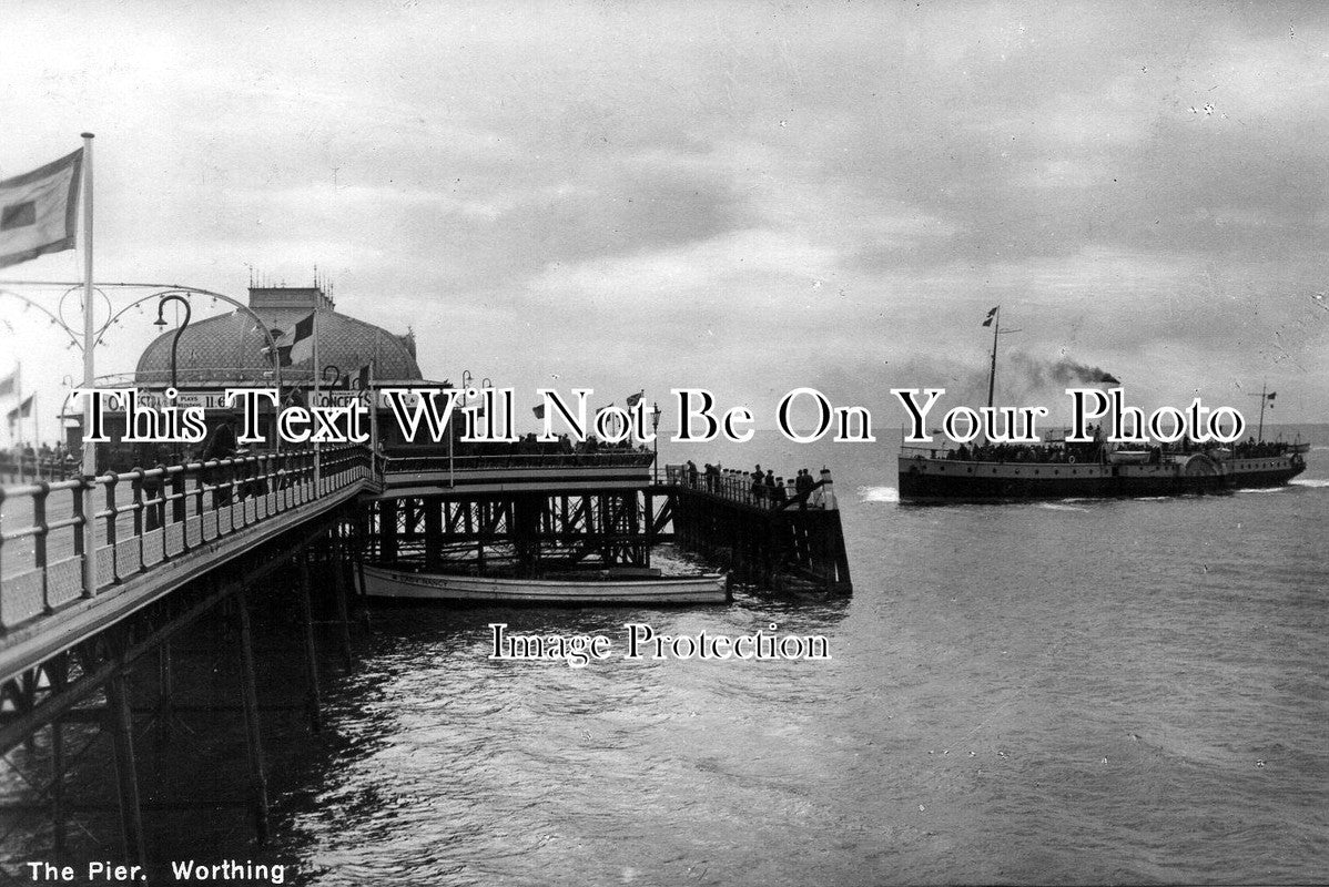 SX 1274 - The Pier, Worthing, Sussex c1926