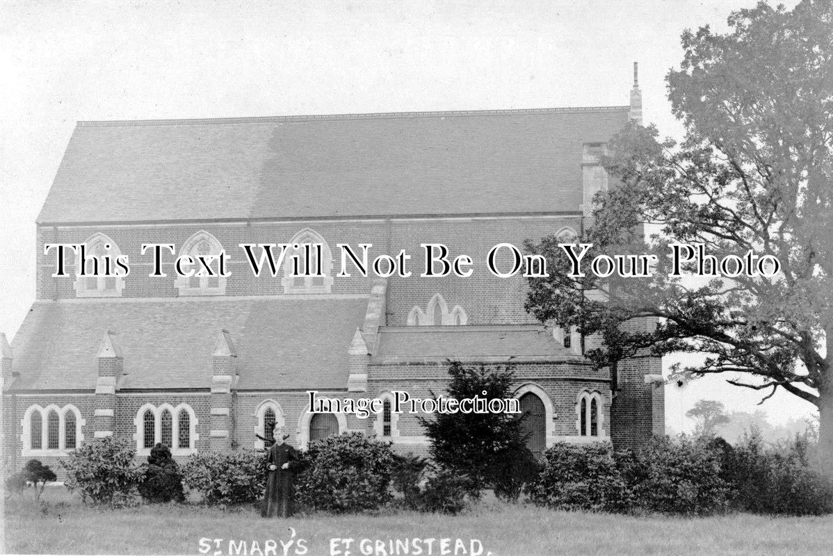 SX 1278 - St Marys Church, East Grinstead, Sussex
