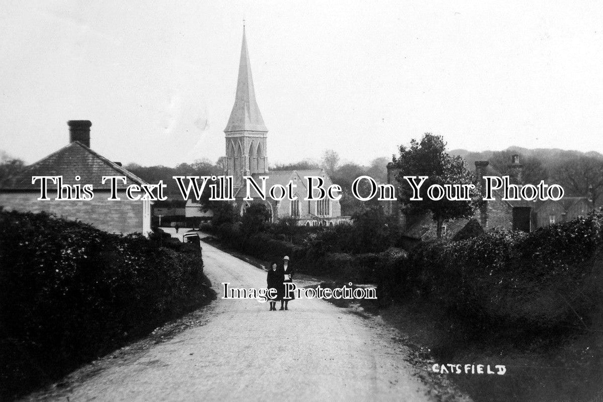 SX 1285 - Catsfield, Sussex