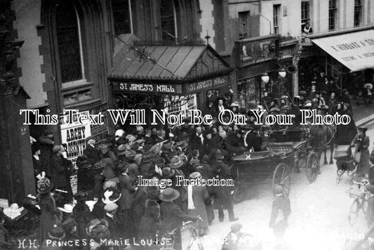 SX 1354 - Princess Marie Louise At St James Hall, Montague Street, Worthing, Sussex