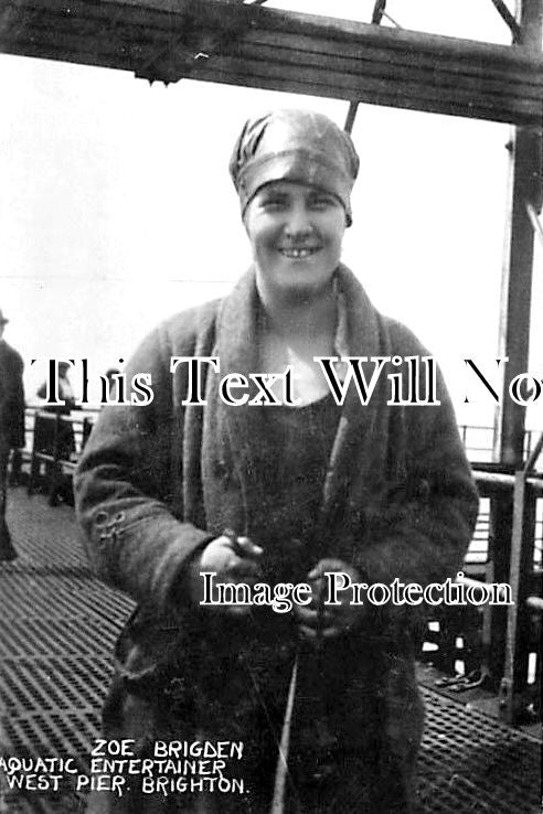 SX 1360 - Zoe Brigden Aquatic Entertainer, West Pier, Brighton, Sussex c1920