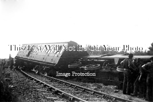 SX 1367 - Derailment Of Petersfield To Midhurst Train, Sussex 15.6.37