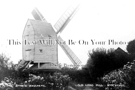 SX 1419 - Old Windmill, Ditchling, Sussex