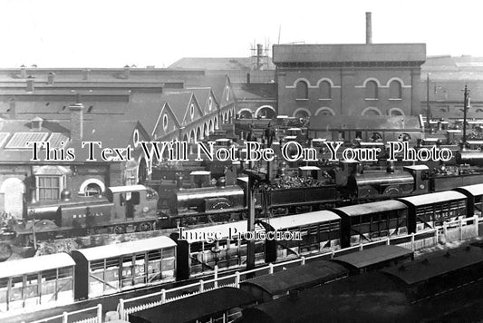SX 1468 - Locomotive Sheds, Brighton, Sussex