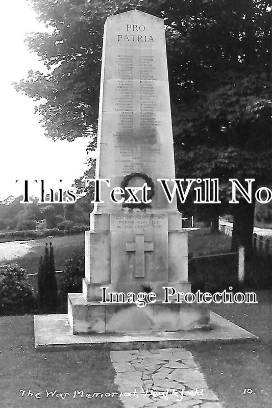 SX 1469 - Heathfield War Memorial, Sussex