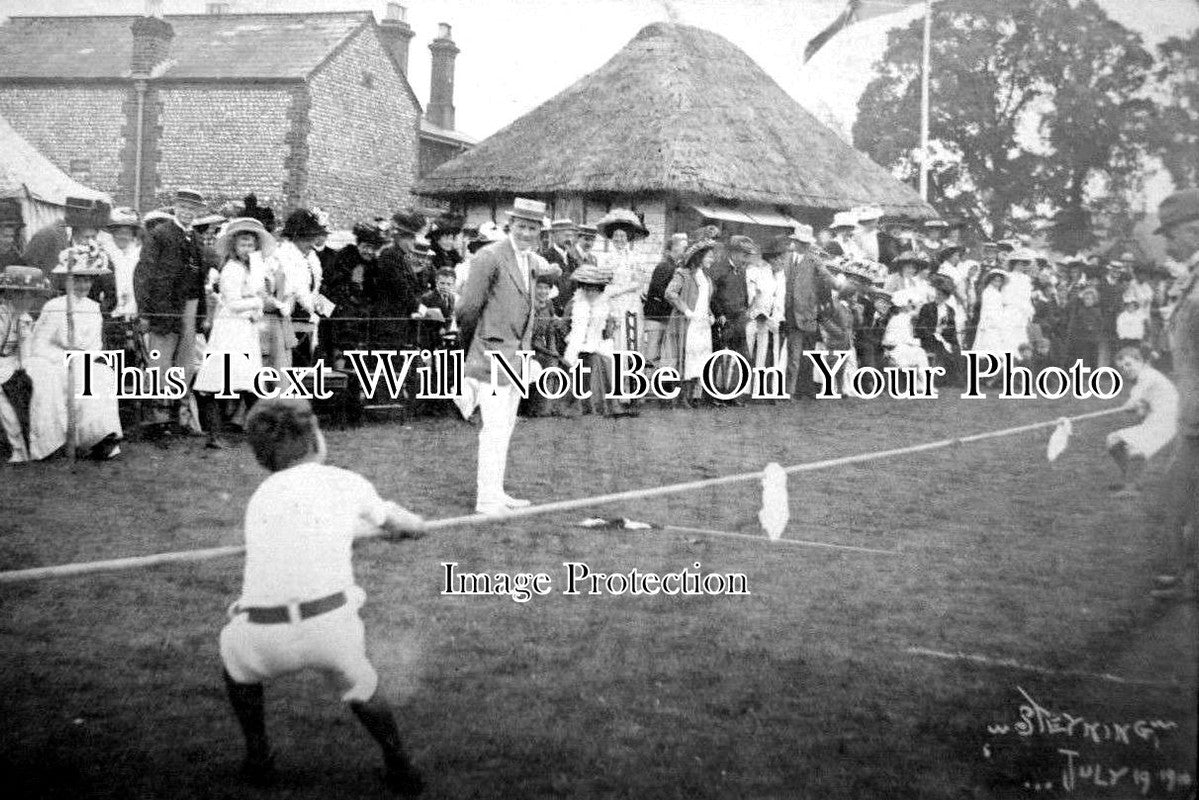 SX 1482 - Tug Of War, Steyning, Sussex 1910