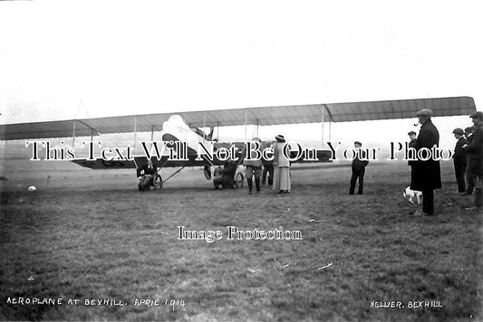 SX 1496 - Bexhill Aeroplane, Sussex April 1914