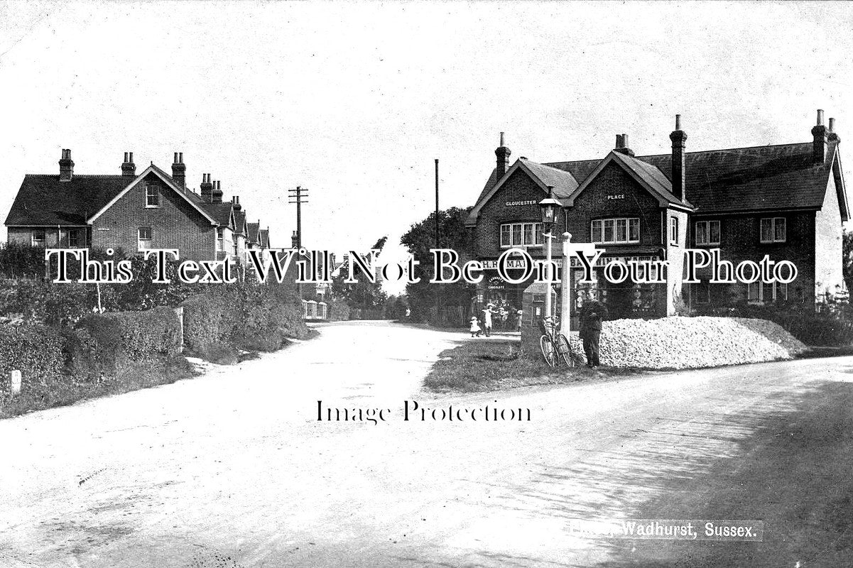 SX 1509 - Gloucester Place, Wadhurst, Sussex c1911