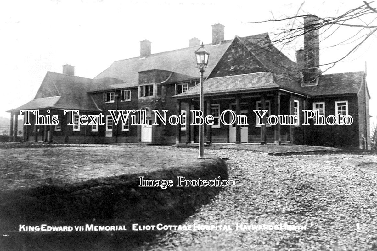 SX 1514 - King Edward VII Memorial Eliot Cottage Hospital, Haywards Heath, Sussex