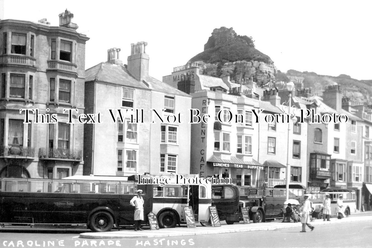 SX 1528 - Caroline Parade, Hastings, Sussex