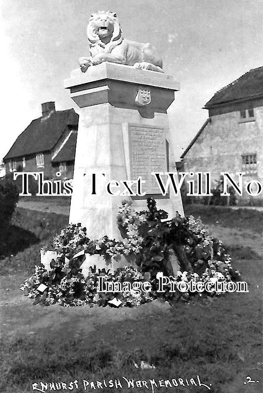 SX 1538 - Ewhurst Parish War Memorial, Sussex