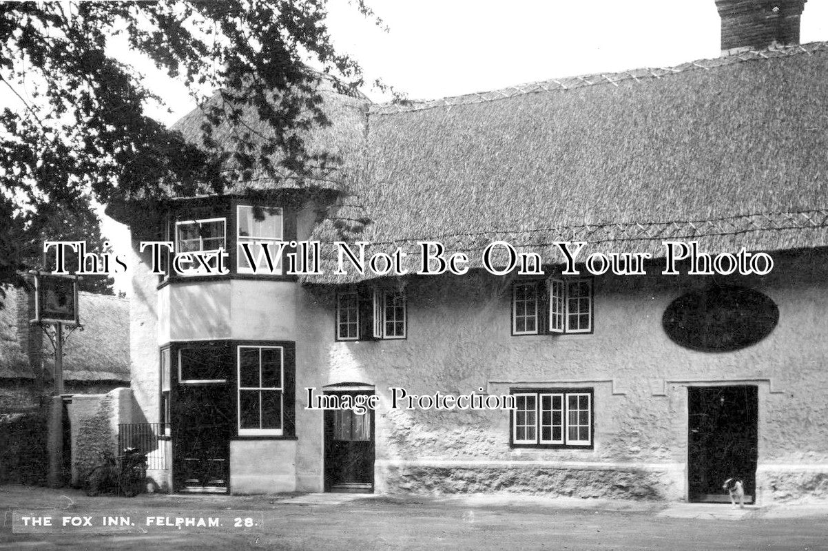 SX 1558 - The Fox Inn Pub, Felpham, Sussex