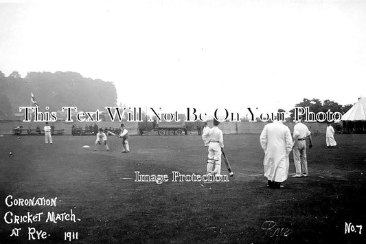 SX 1623 - Coronation Cricket Match At Rye, Sussex 1911
