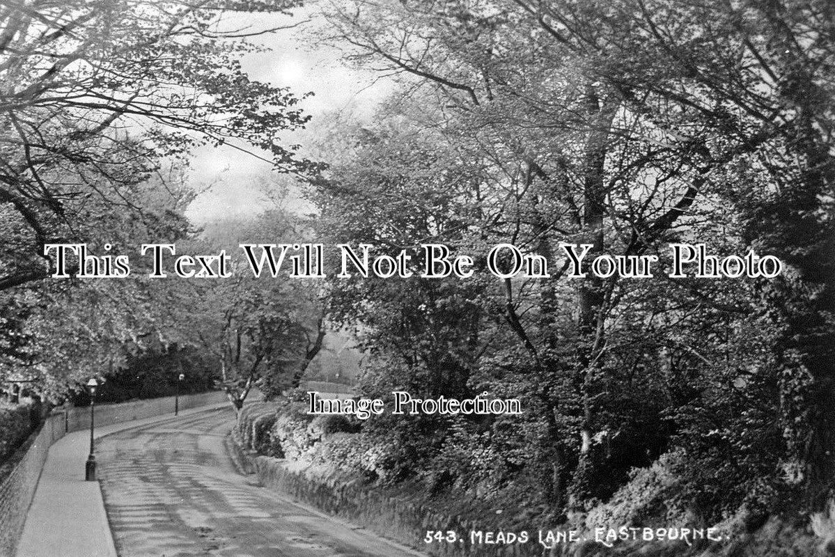 SX 163 - Meads Lane, Eastbourne, Sussex c1911