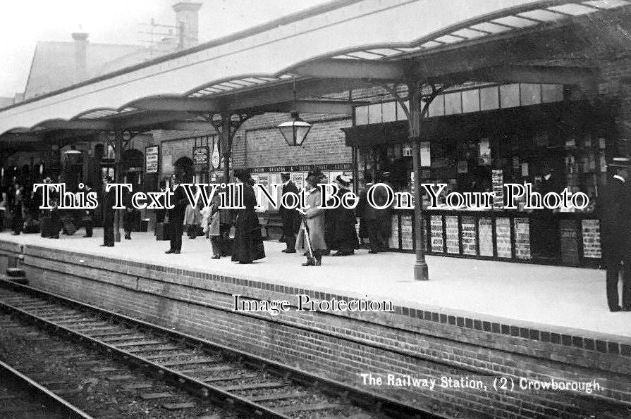 SX 1639 - Crowborough Railway Station, Sussex c1905