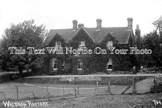 SX 1651 - Waldron Rectory, Sussex c1912