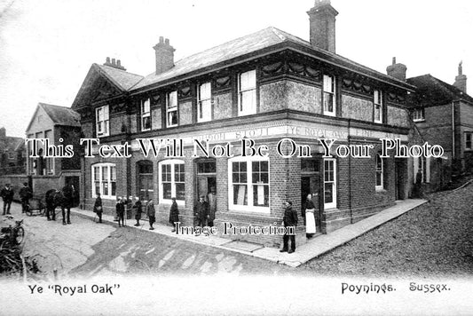 SX 1661 - Ye Royal Oak, Poynings, Sussex c1905