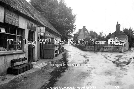 SX 1662 - Cross Lanes, Findon, Sussex