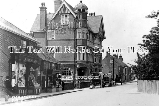 SX 1668 - High Street, Sidley, Sussex c1908