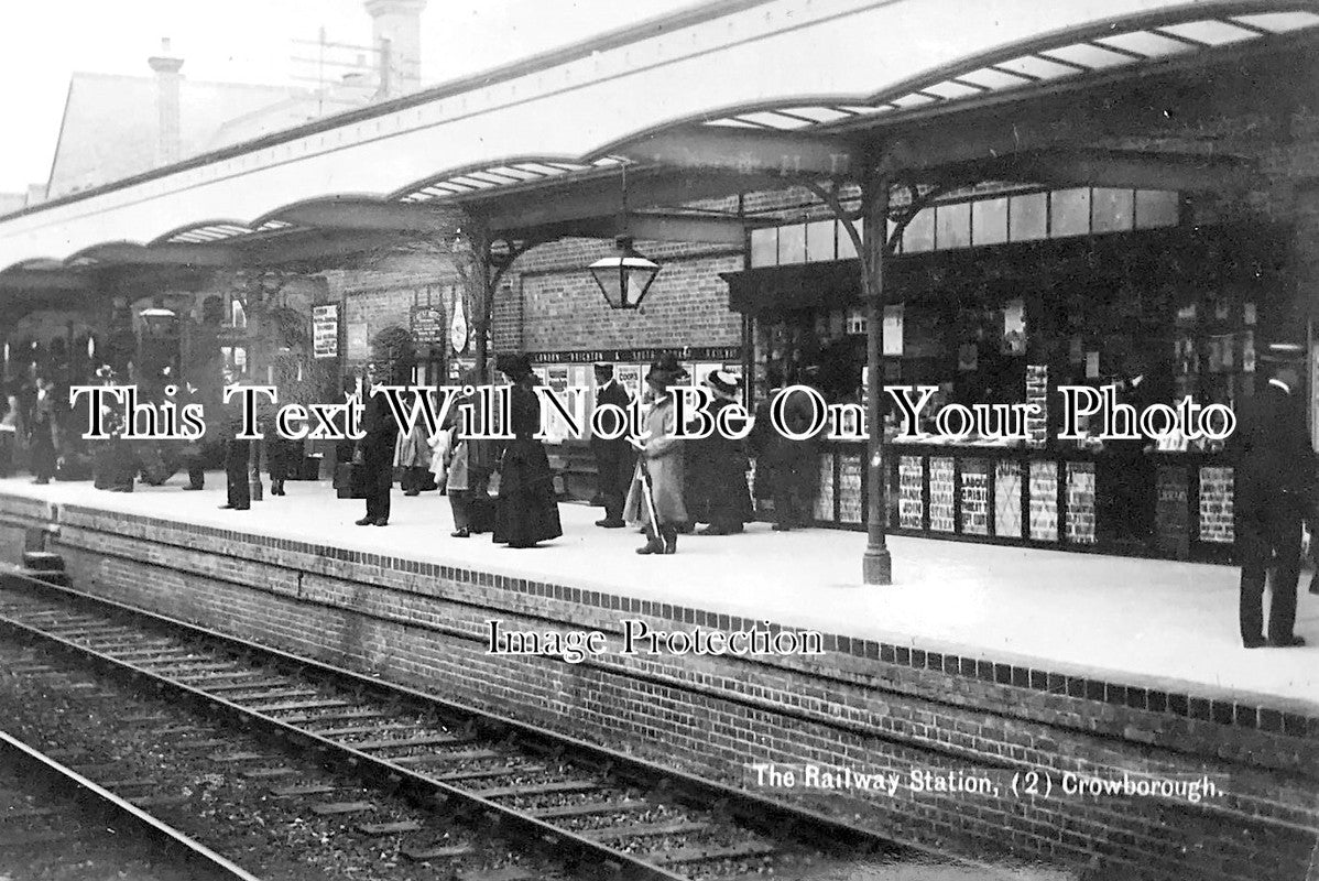 SX 1689 - Crowborough Railway Station, Sussex