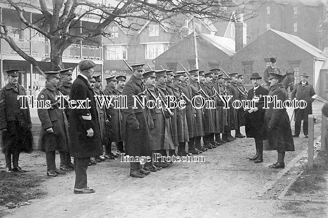 SX 1738 - Soldiers On Inspection Parade, Eastbourne, Sussex
