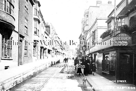 SX 1759 - High Street, The Old Town, Hastings, Sussex