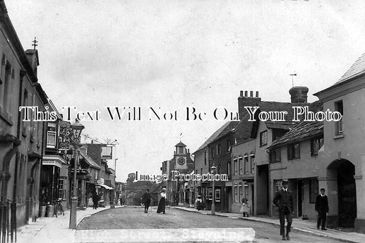 SX 180 - High Street, Steyning, Sussex c1908