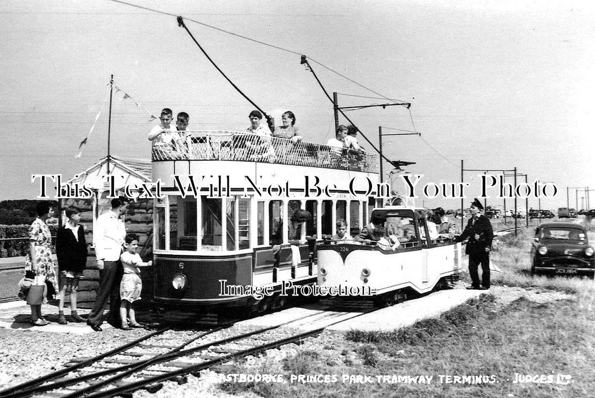 SX 1809 - Princes Park Tramway Terminus, Eastbourne, Sussex