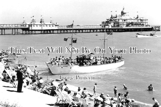 SX 1829 - Pier & Pleasure Boats, Eastbourne, Sussex