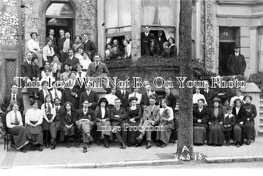 SX 1862 - Boarding Houses, Eastbourne, Sussex c1913