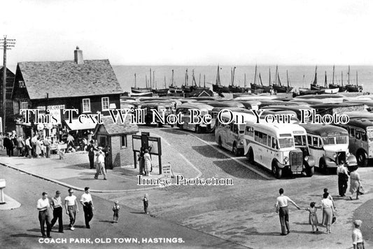 SX 1865 - Coach & Bus Park, Hastings Old Town, Sussex
