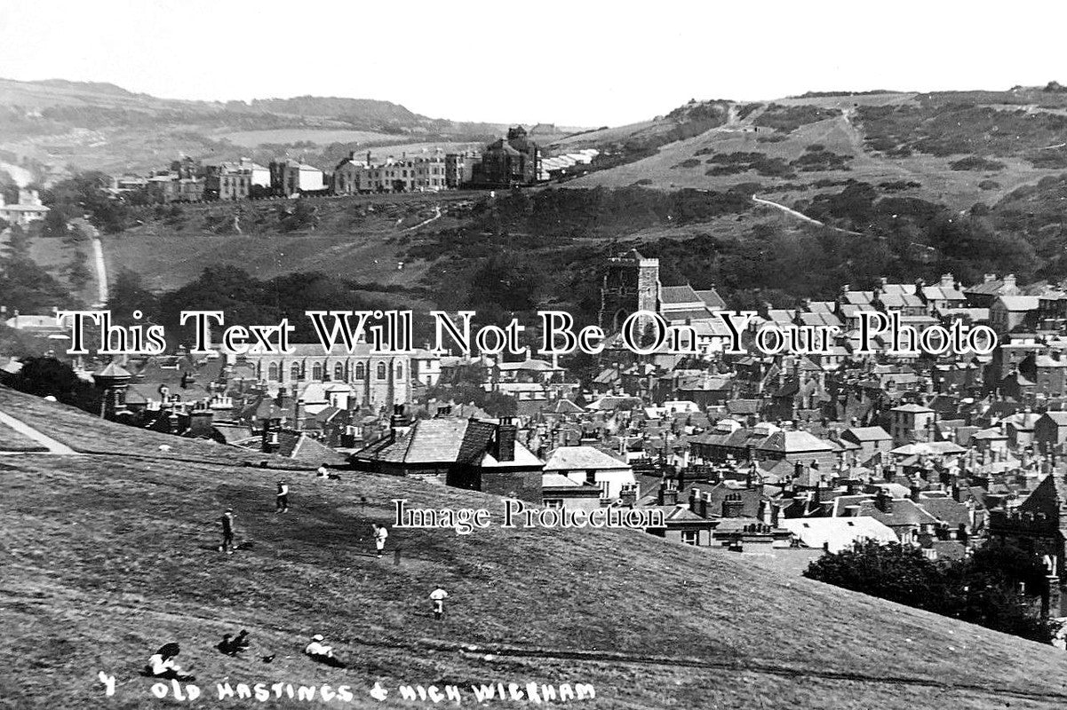 SX 1867 - Old Hastings & High Wickham, Sussex