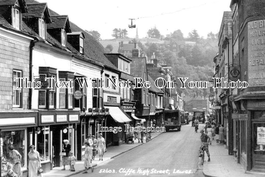 SX 1872 - Cliffe High Street, Lewes, Sussex