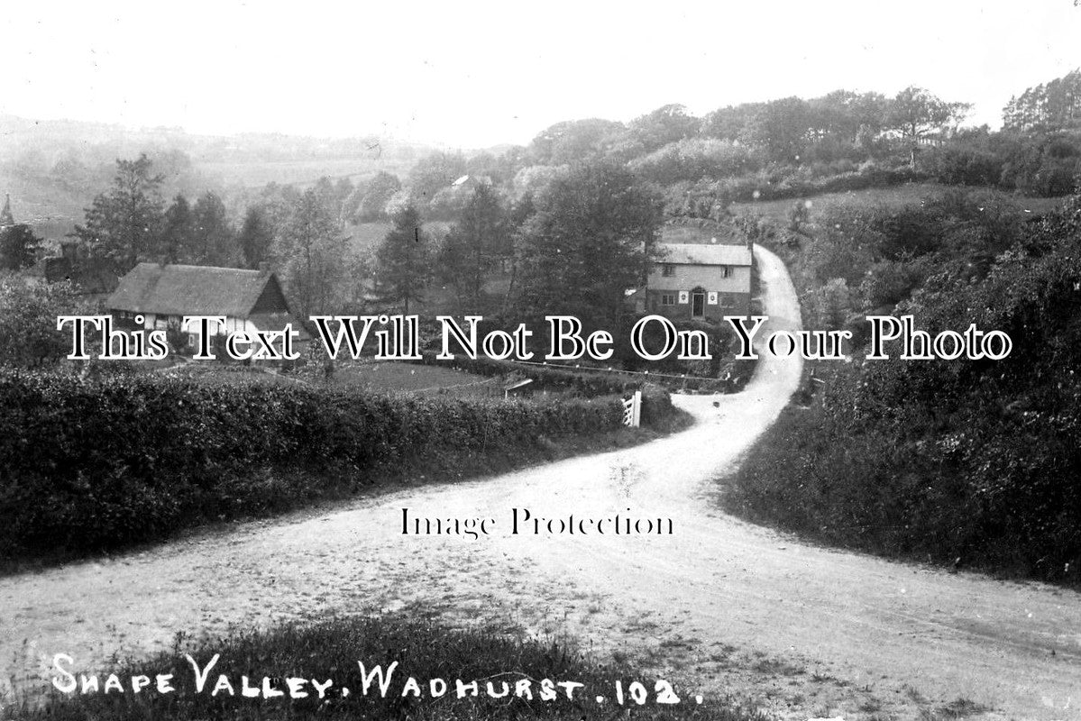 SX 1874 - Snape Valley, Wadhurst, Sussex