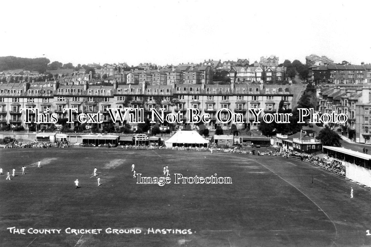 SX 1886 - The County Cricket Ground, Hastings, Sussex