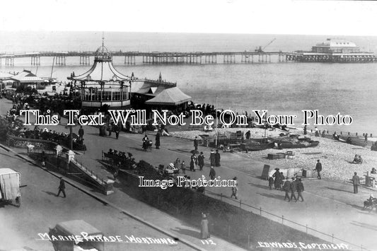 SX 1899 - Marine Parade, Worthing, Sussex c1914