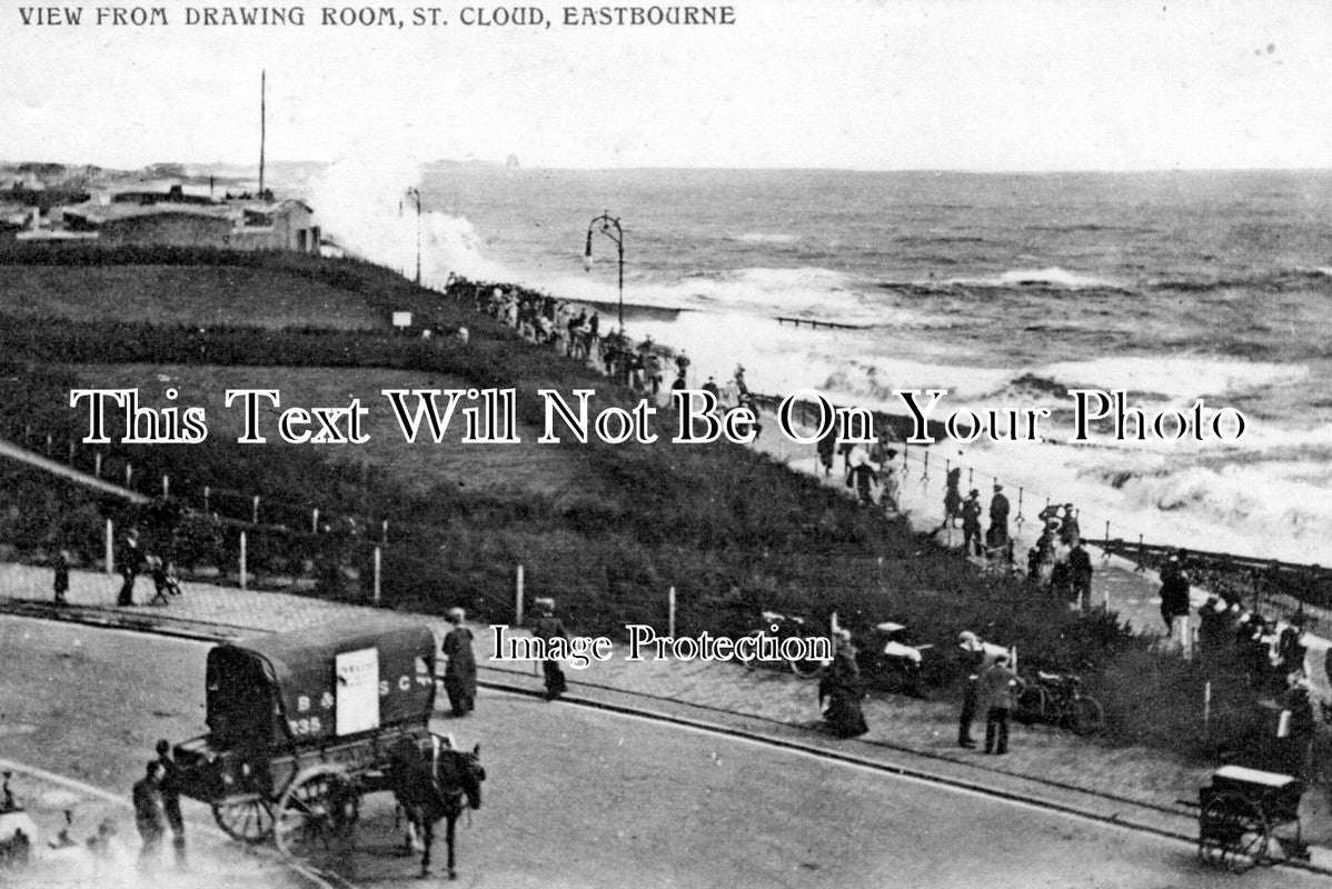 SX 190 - View From Drawing Room, St Cloud, Eastbourne, Sussex